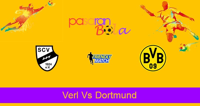 Prediksi Bola Verl Vs Dortmund 15 Juli 2022