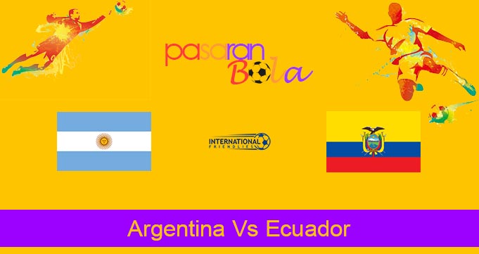 Prediksi Bola Argentina Vs Ecuador 10 Juni 2024